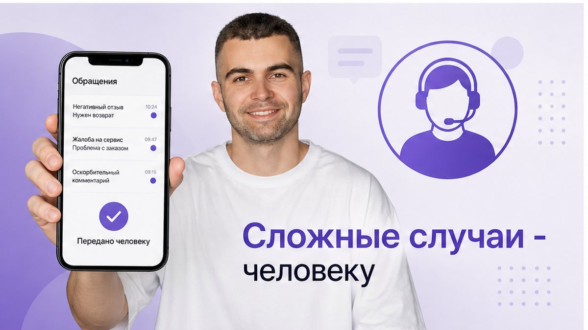 Бот отвечает на частые вопросы подписчиков