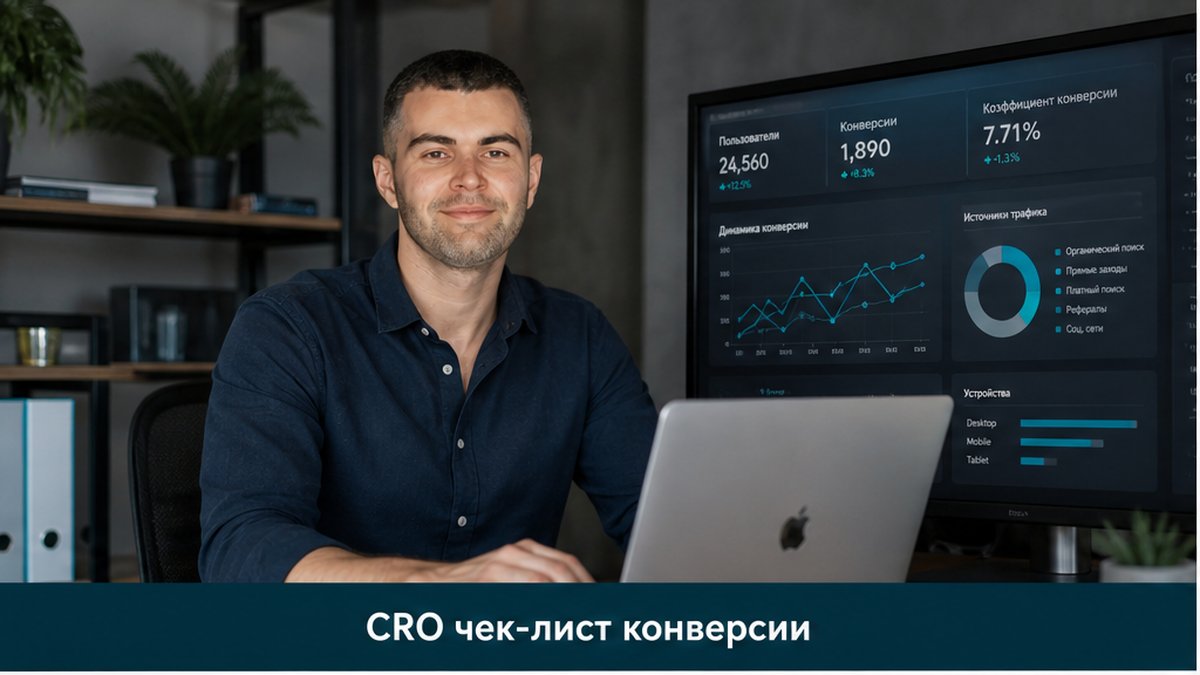 CRO чек-лист конверсии лендинга
