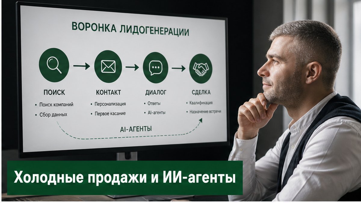 Схема воронки лидогенерации в B2B