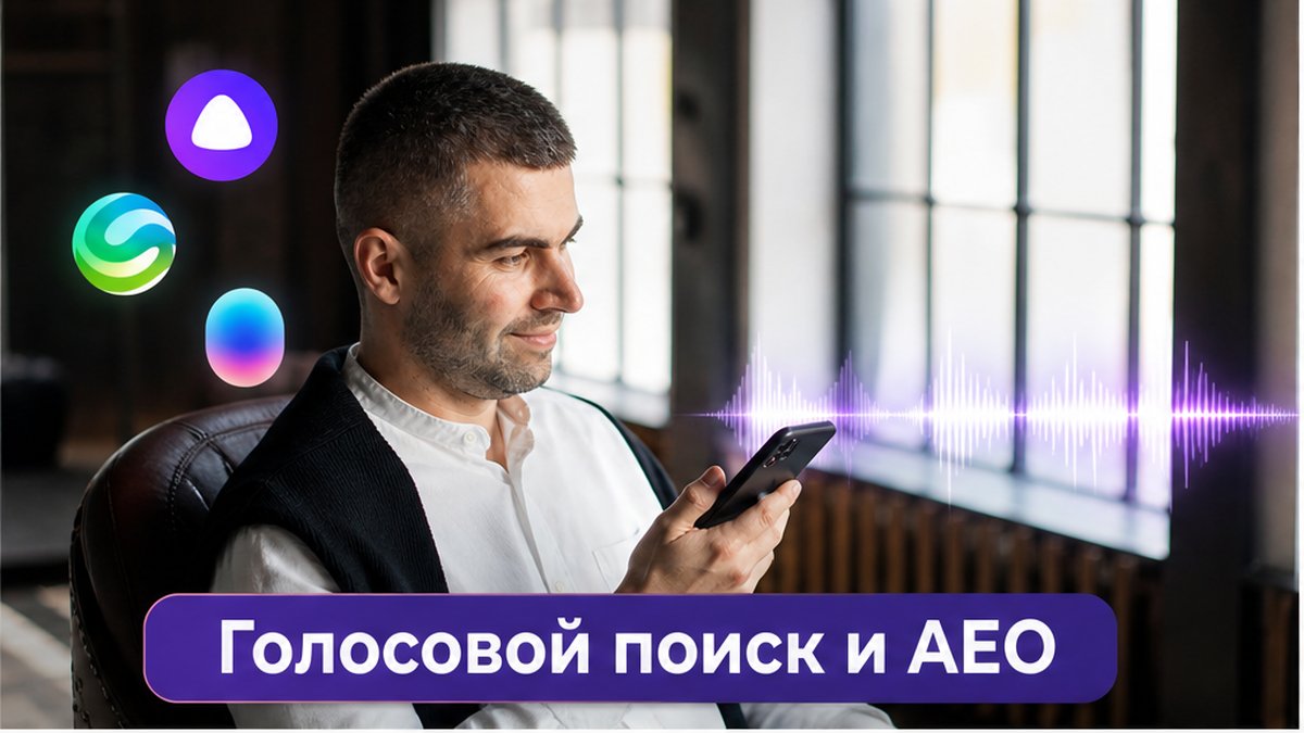 Голосовой поиск и AEO для бизнеса