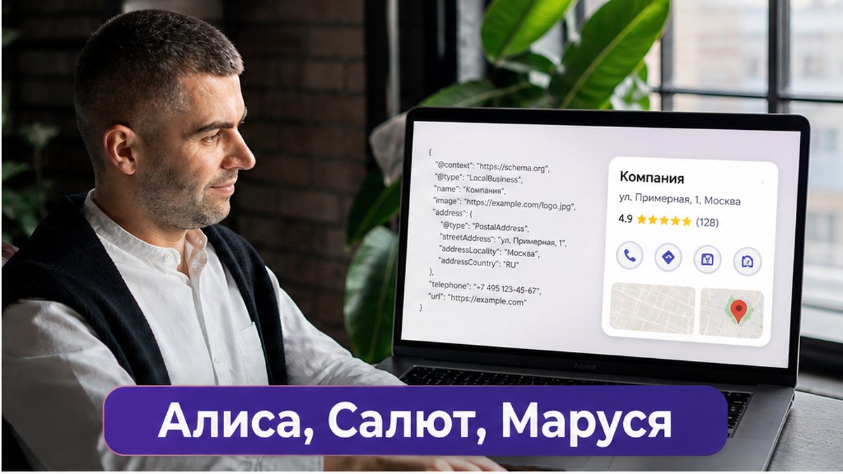 Структурированная разметка сайта и карточка компании