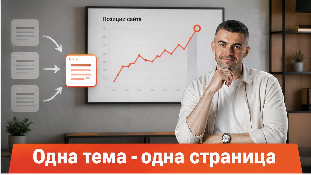 Одна тема - одна страница в SEO